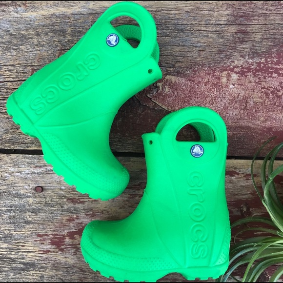 CROCS Other - 🐳Crocs Green Rain Boot🐳